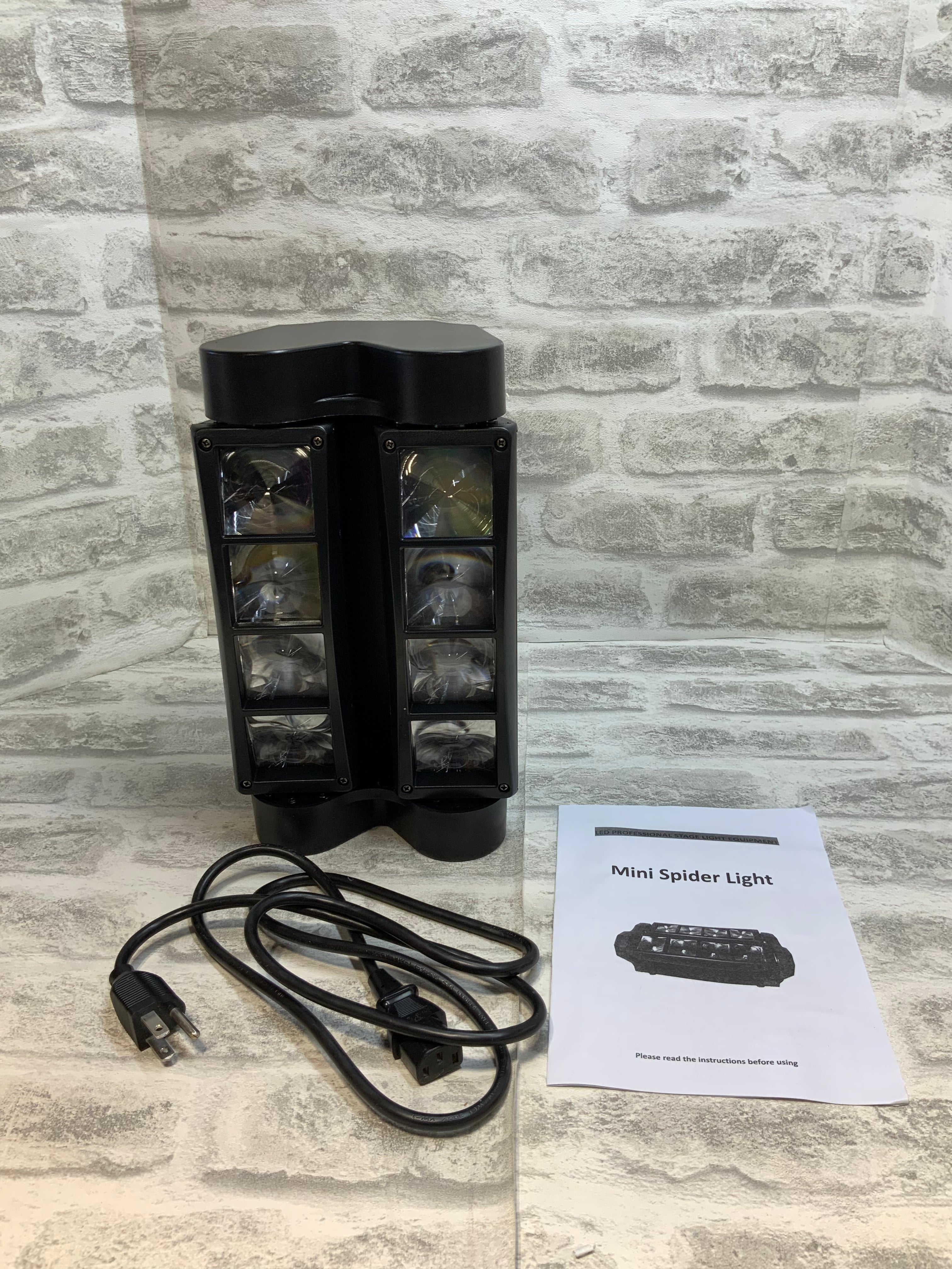 Spider Moving Head Light 8x10w LEDs Beam DJ Lights (7538978029806)